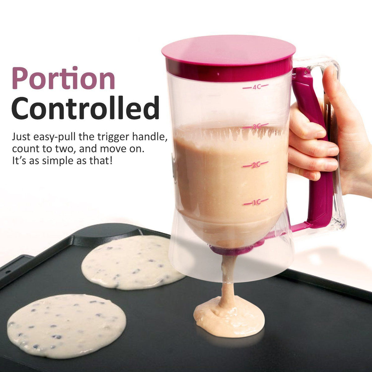 Pancake and Cupcake Batter Dispenser
