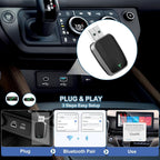 Mini Wireless CarPlay Adapter with Dual-Band Connection and Compact Design – Novaro