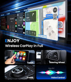 Mini Wireless CarPlay Adapter with Dual-Band Connection and Compact Design – Novaro
