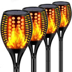Solar-Tiki-Torches | Solar-Torch Light with Flickering Flame