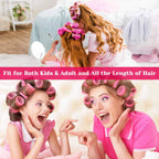 Self-adhesive hair rollers | For voluminous and long-lasting curls