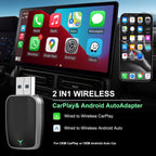 Mini Wireless CarPlay Adapter with Dual-Band Connection and Compact Design – Novaro