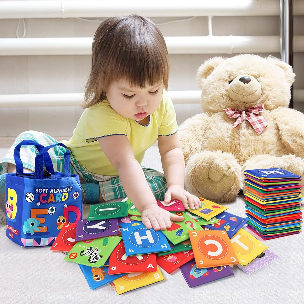 Colorful Letter Cards for Toddlers