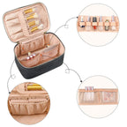 Practical Make-up Organizer for Traveling | With Compartments and Dividers