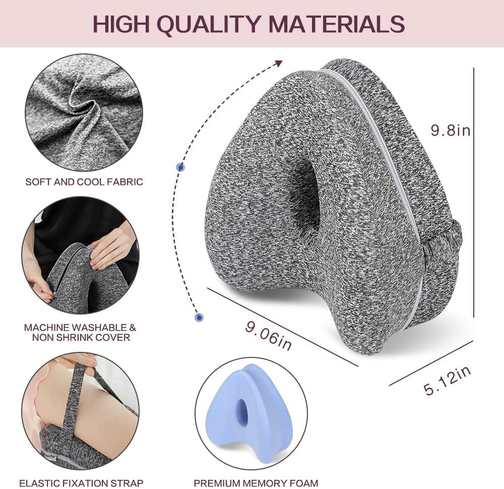 Beinkissen - Memory Foam for better posture and restful sleep