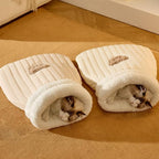 3-Layer Pet Sleeping Bag for Cats & Small Dogs