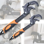 Multifunction pipe wrench