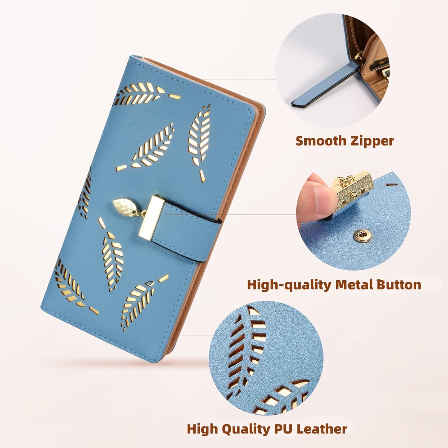 Stylish Leather Wallet for Women