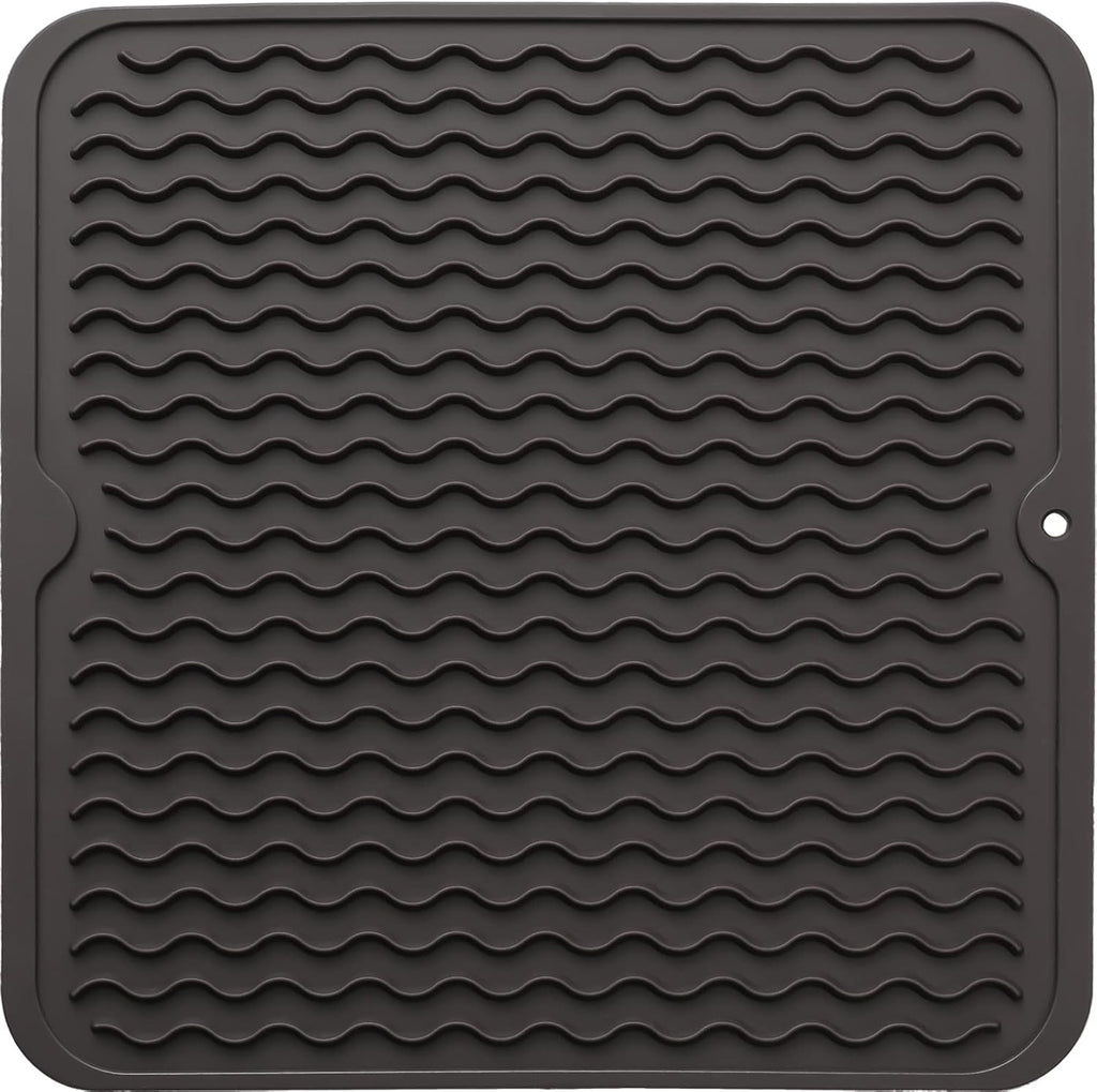 KÜCHENWELLA Silicone Kitchen Mat | Heat Resistant & Non-Slip | Dish Mat, Refrigerator & Drawer Liner | BPA-Free & Easy to Clean
