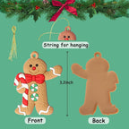 Set of 12 Gingerbread Ornaments - SweetBakes