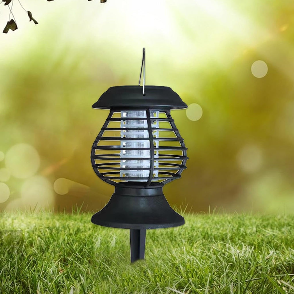 Solar Insect Defense Lamp with LED Light – Effective Mosquito Control for the Garden