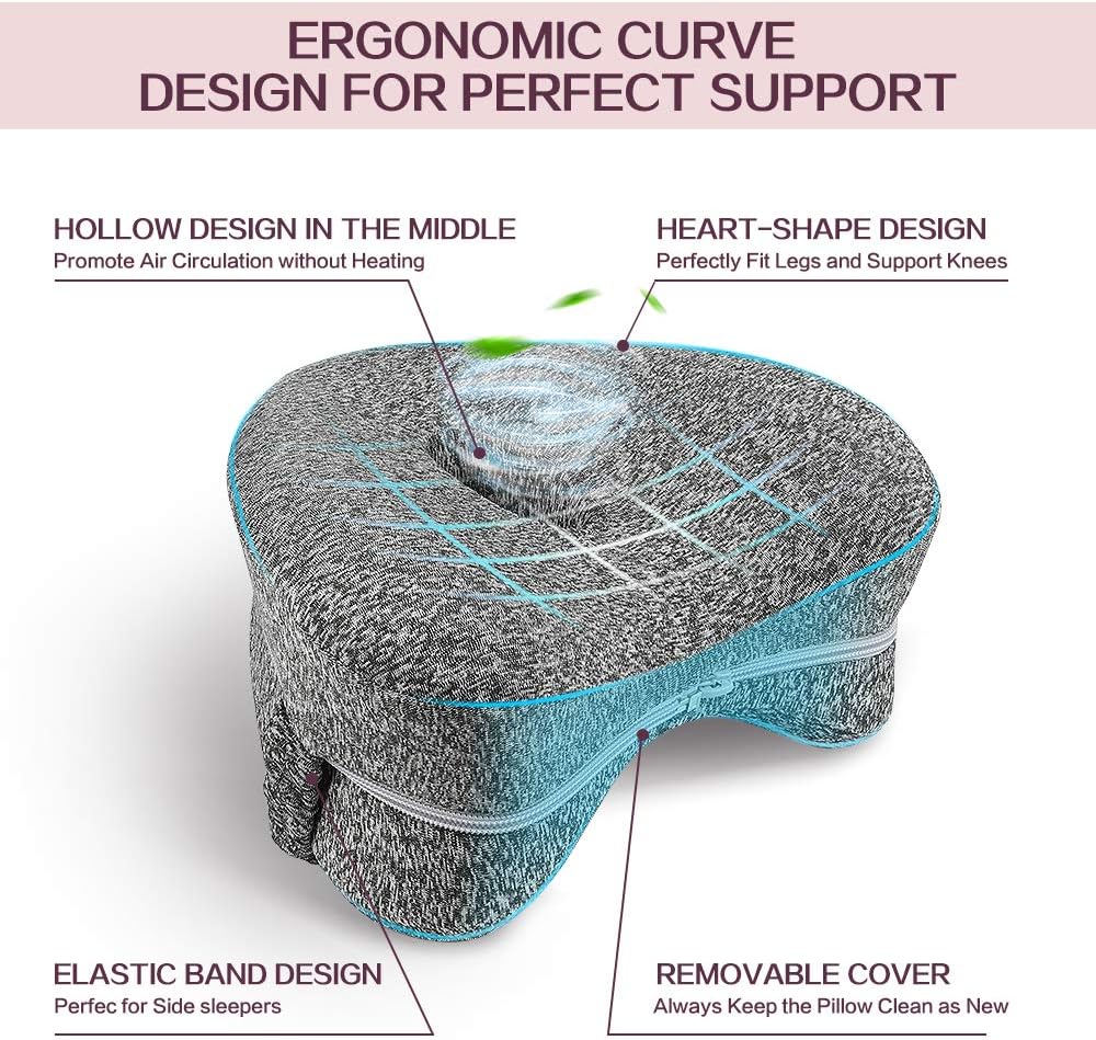 Beinkissen - Memory Foam for better posture and restful sleep