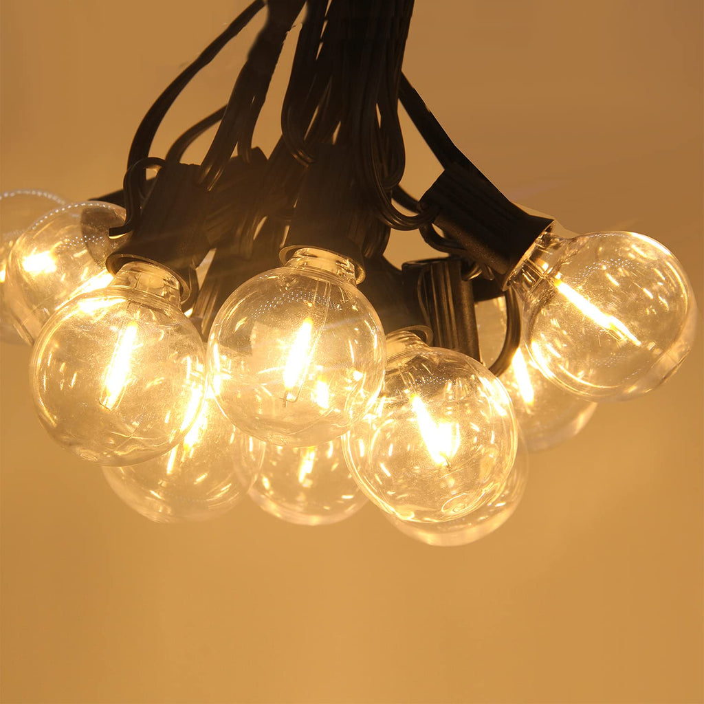 LumiSolar | Solar String Lights G40 – Weatherproof & Energy Saving