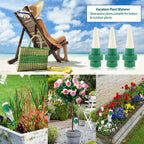 Self-watering spikes for plants – Automatic drip tips for bottles