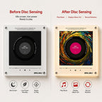 Magnetic Jukebox Fridge Music Magnet Player Record for Refrigerator Magnets Mini Vinyl Box