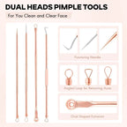 Blackhead and pimple removal set