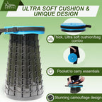 Collapsible Stool with Cushion – SitMax