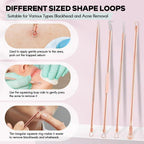 Blackhead and pimple removal set