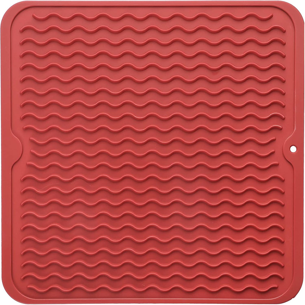 KÜCHENWELLA Silicone Kitchen Mat | Heat Resistant & Non-Slip | Dish Mat, Refrigerator & Drawer Liner | BPA-Free & Easy to Clean