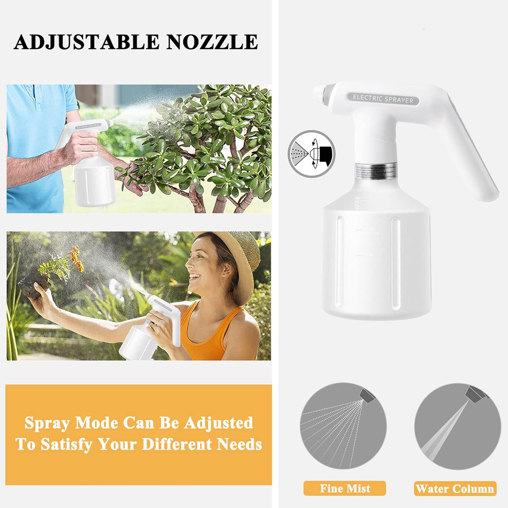 Electric Spray Bottle for Plants – Automatic Watering Can with Comfort Grip