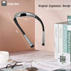 LED Neck Reading Lamp, Book Light for Reading in Bed, 3 Colors, 6 Brightness Levels, Flexible Arm, Rechargeable, Durable, Perfect for Reading, Knitting, Camping, Repairing