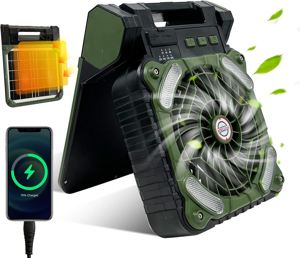 SolarWhirl Camp Cool Companion