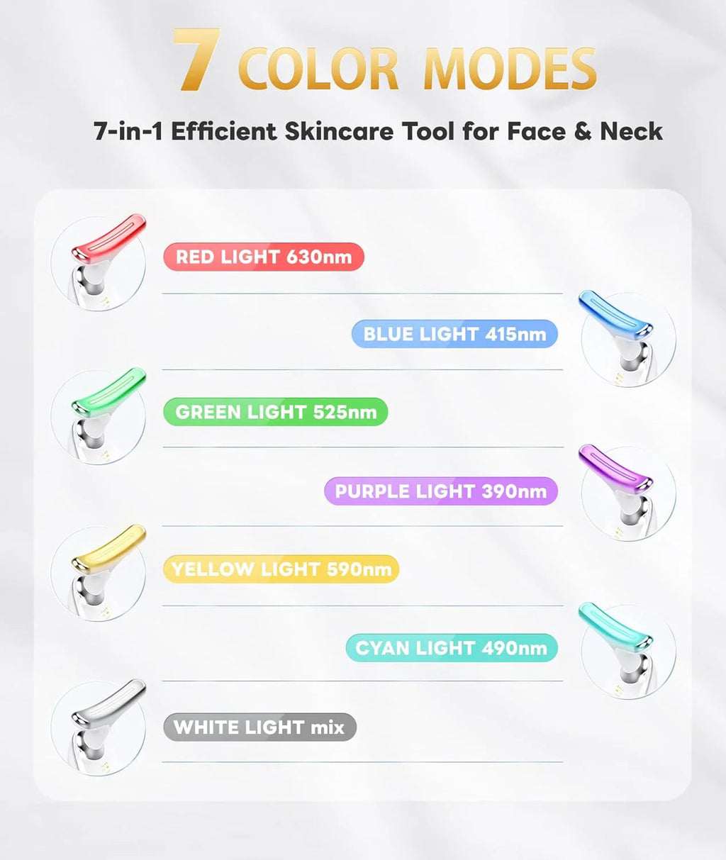 RadiantGlow 7-Color LED Face Mask