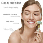 Instant Glow Gua Sha & Jade Roller Set | For radiant skin and natural relaxation