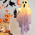 Halloween Lights Hanging Fabric Ghost Decorations