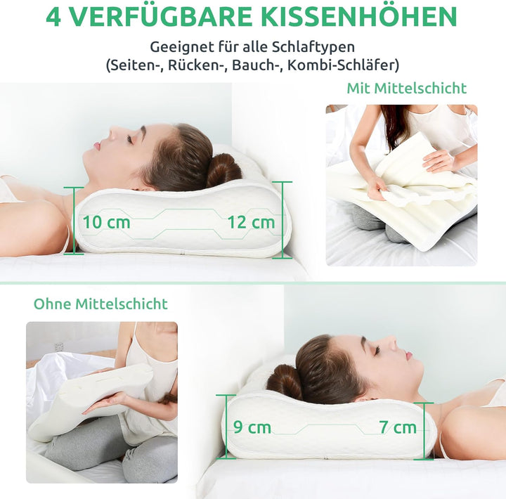Ergonomic Orthopedic Neck Pillow