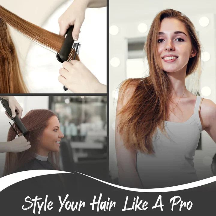 Smoothing Brush – Warm Air Comb for Effortless Hair Styling