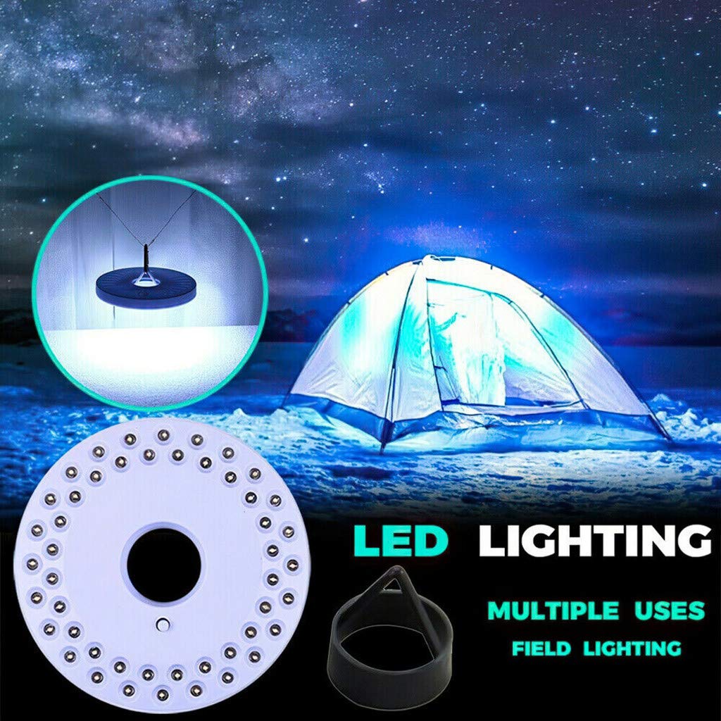 Solar LED Camping Lamp – Portable, Hanging Tent Light for Outdoor Activities