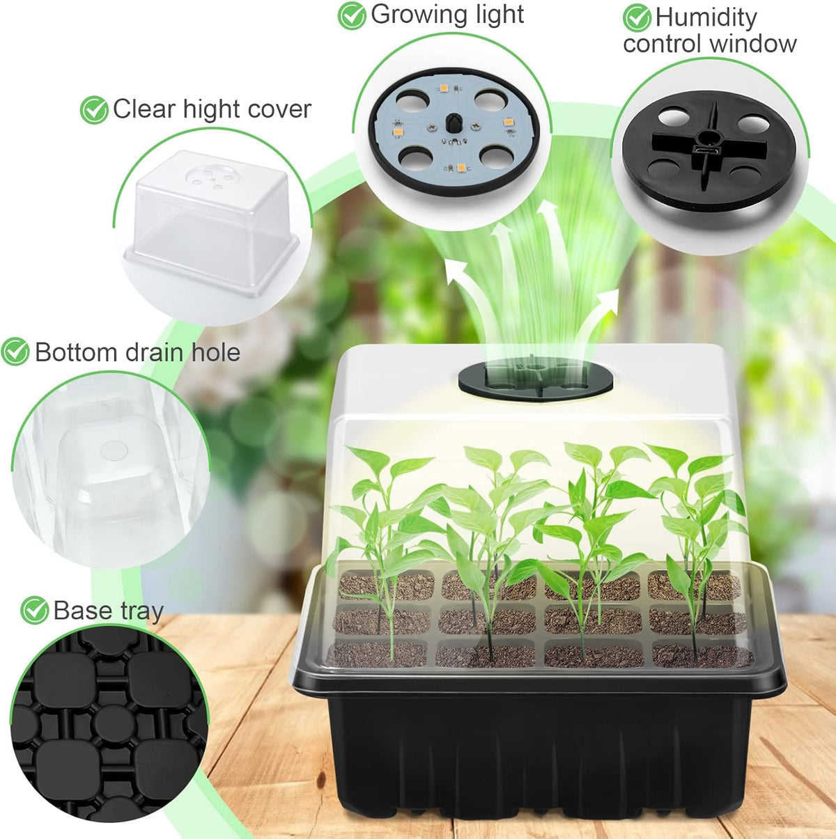 Grow kit with light – Complete set for successful plant cultivation