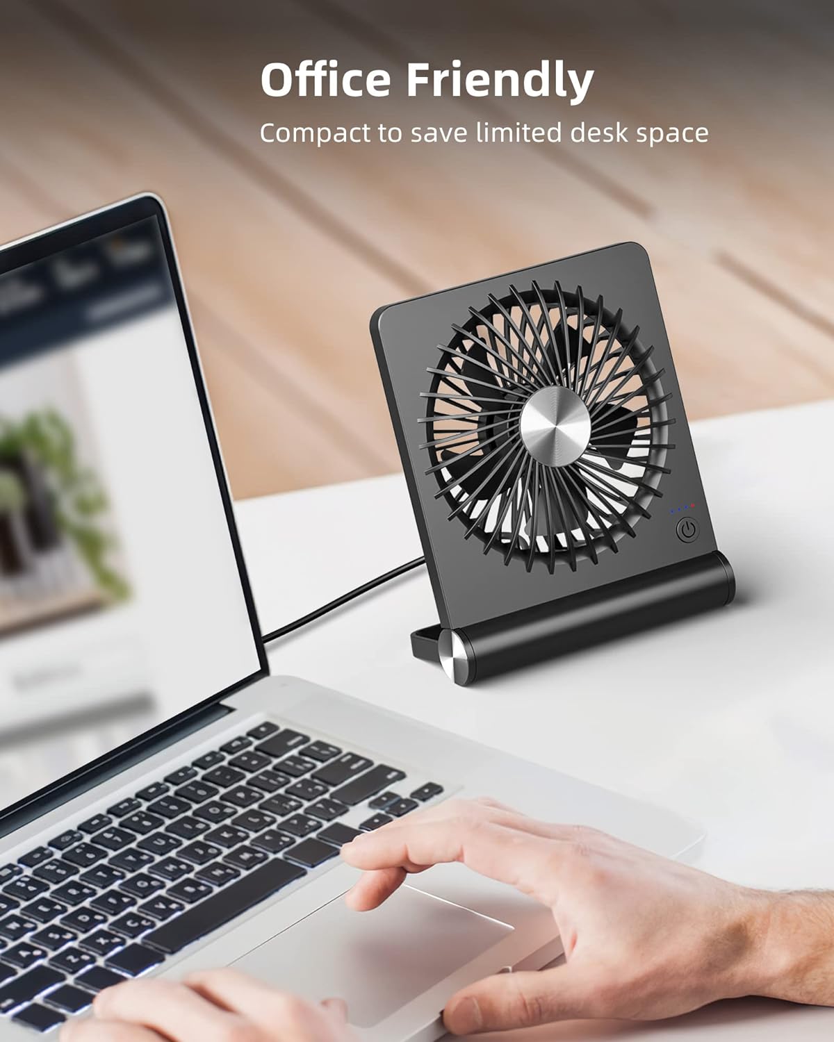 Stronger Wind Ultra Quiet Small Table Fan