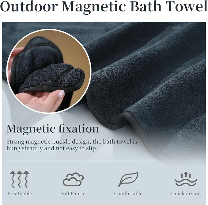Magnetic Microfiber Towel