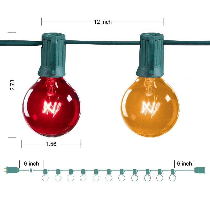 Royaleva Outdoor Dimmable String Lights - 20 ft LED Ambient Lighting