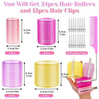 Self-adhesive hair rollers | For voluminous and long-lasting curls