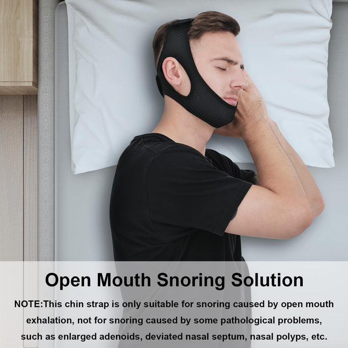 SnoreGuard - Comfortable Chin Strap for a Silent and Peaceful Sleep