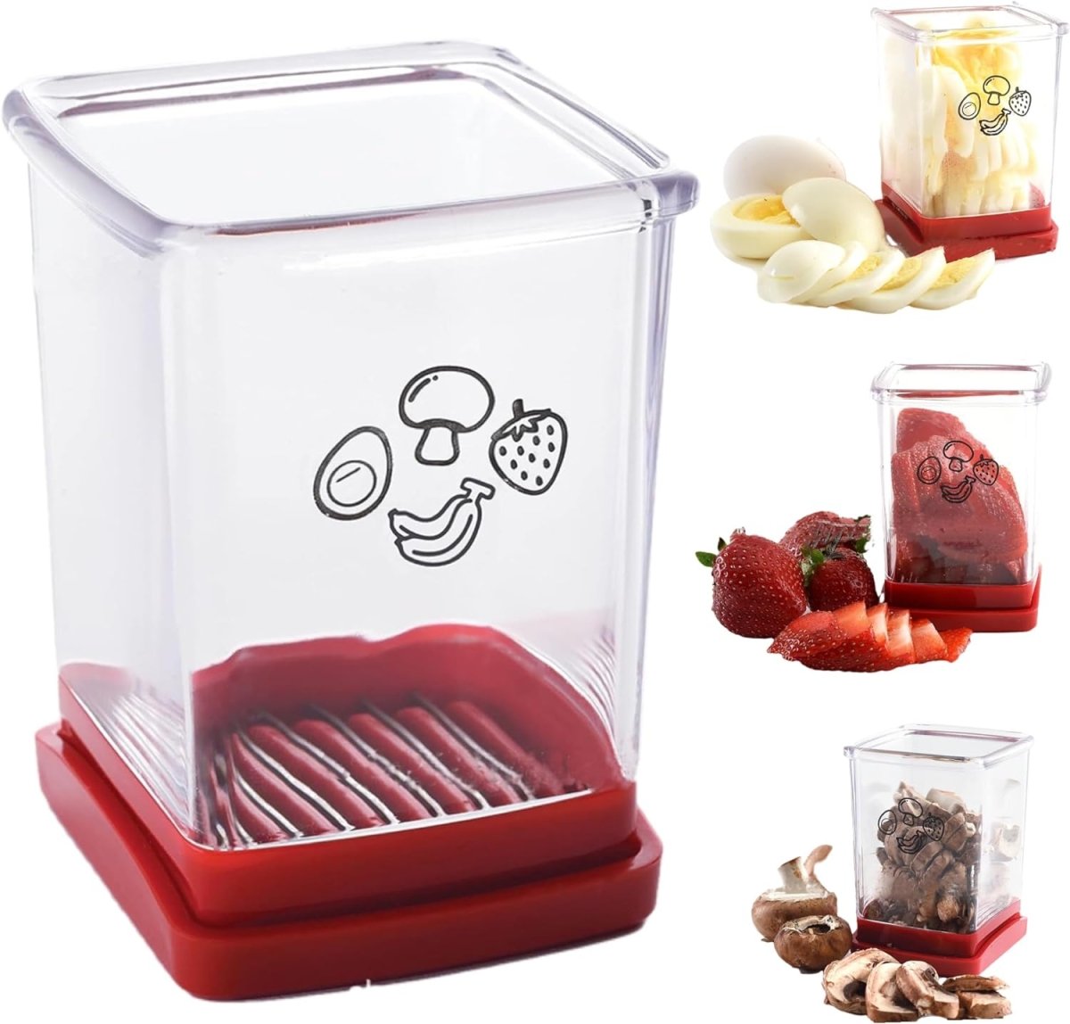 SpeedySlice - Innovation of the push plate - Slice fruits quickly and without damage