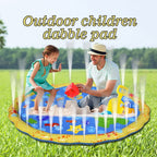 Water play mat for children – Splash mat for garden & summer fun