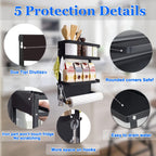 Magnetic Fridge Spice Rack with Paper Towel Holder – Oryden