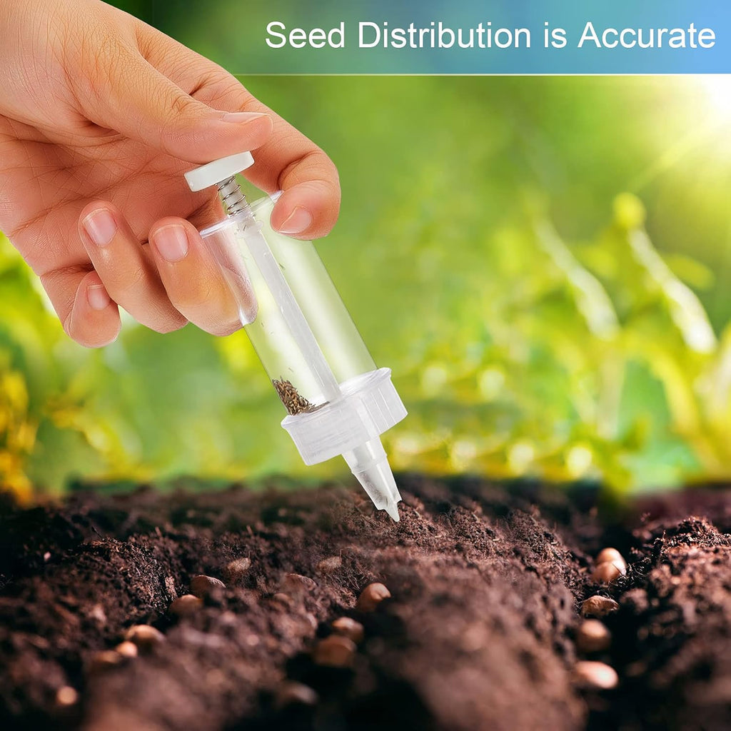 Seed dispenser for precise sowing – Easy to handle seed funnel