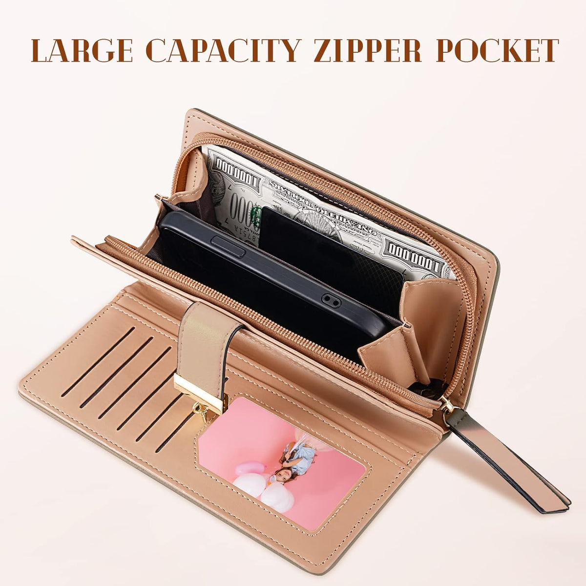 Stylish Leather Wallet for Women