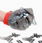 Stainless steel glove cut-resistant glove