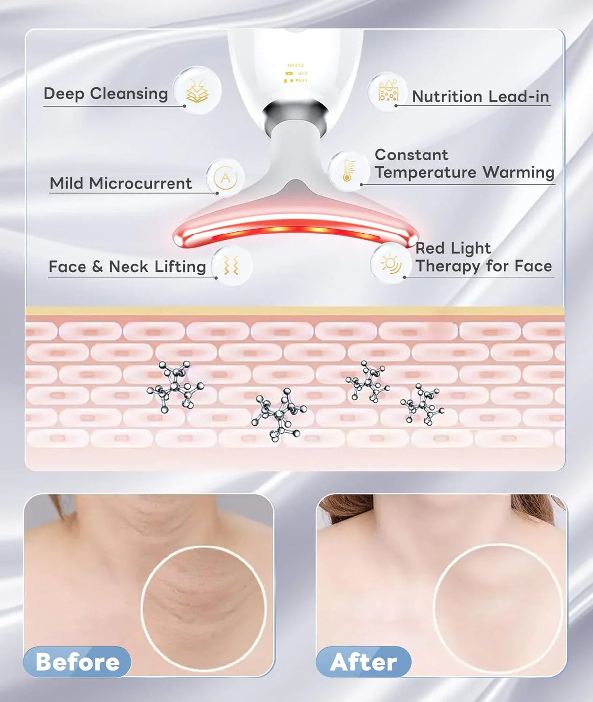 RadiantGlow 7-Color LED Face Mask
