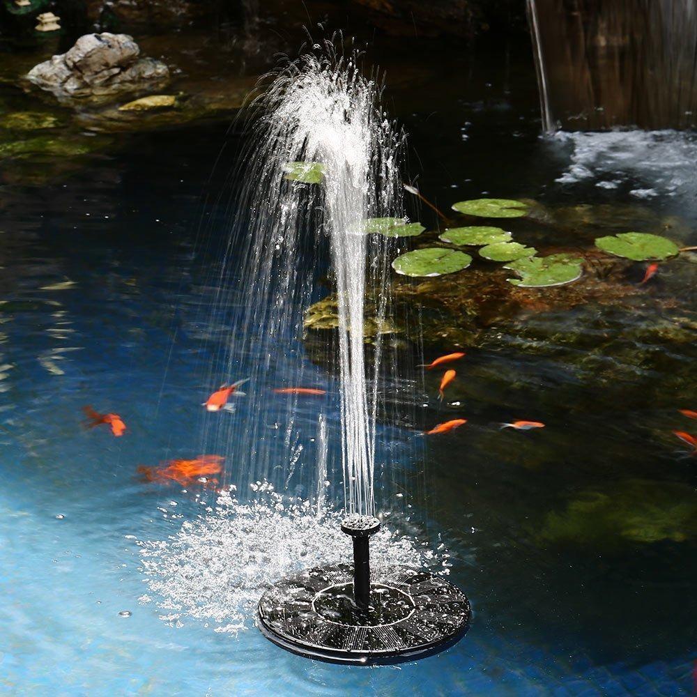 Solar Energy Fountain Pump WaterSoft – For Pond, Birdbath or Garden Decoration