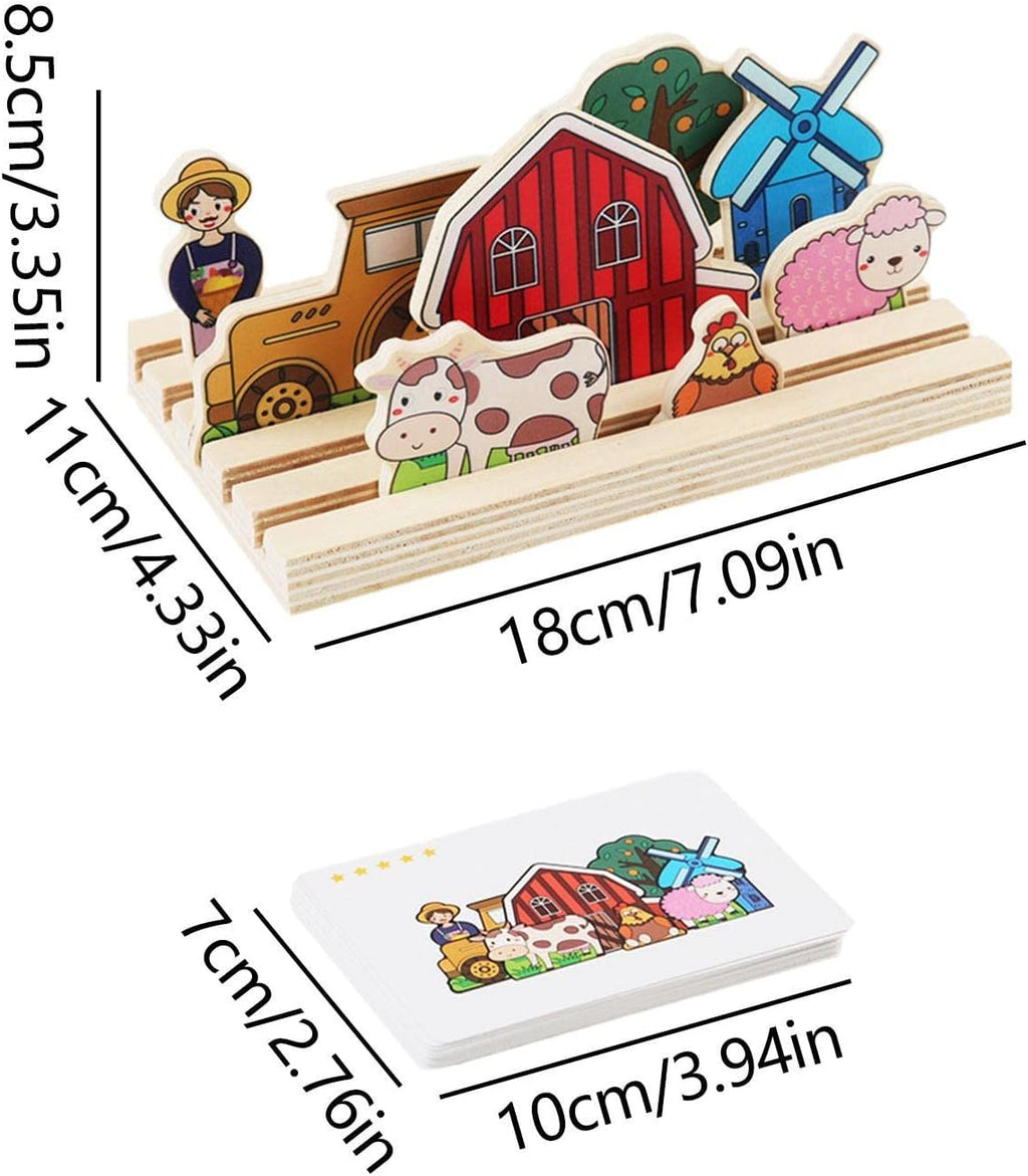 Fairytale Combination Game – Creative 3D Wooden Puzzle