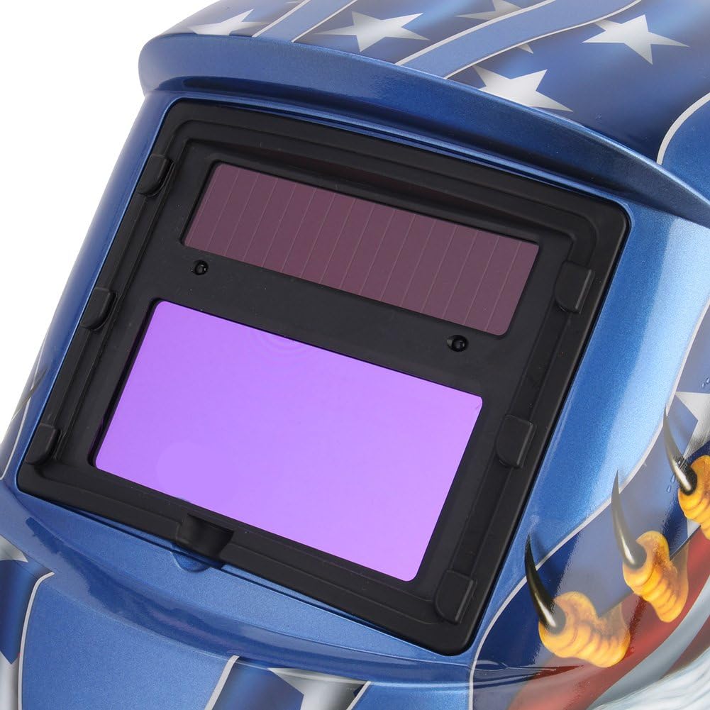 Auto-Darkening Welding Helmet with True Color Large Viewing Screen