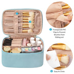 Practical Make-up Organizer for Traveling | With Compartments and Dividers