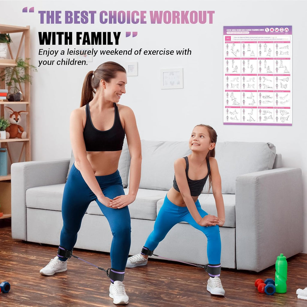 FlexTone - Weerstandsbanden voor Heup- en Gluteoefeningen